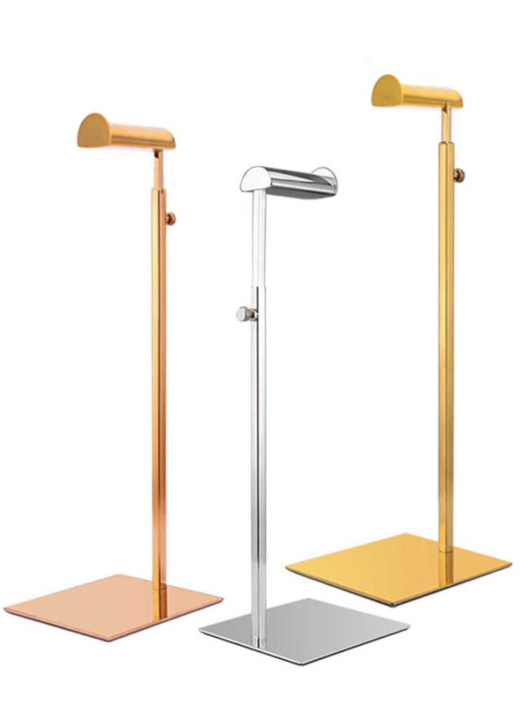 Stainless Steel Hanging Bag Display Rack Support Bag Rack Floor Men's And Women's Handbags Bag Display Rack