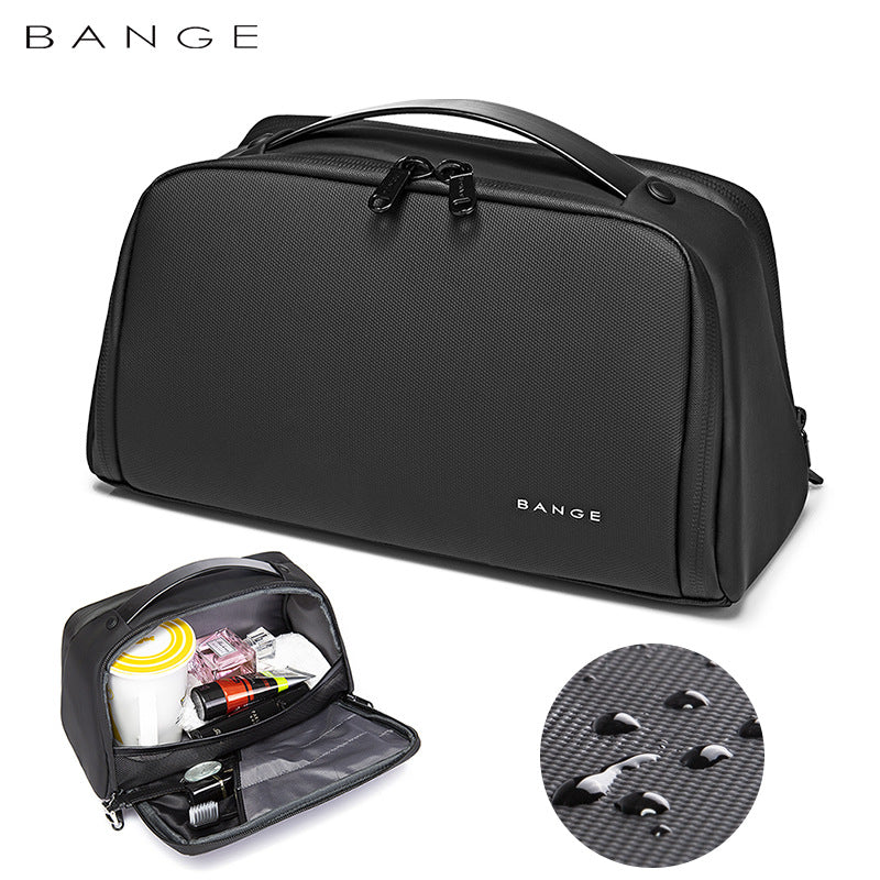 New Waterproof Wash Bag For Men And Women Convenient Storage Cosmetic Bag Simple Dry And Wet Separation Portable Small Bag