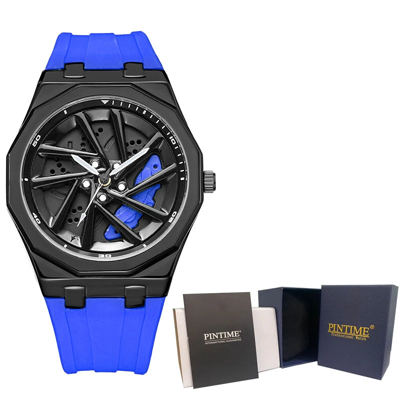2026 New Casual Man Wrist Watch Fashion Sports 5ATM Waterproof Men's Quartz Watches Silicone Band Male Clock Relogio Masculino