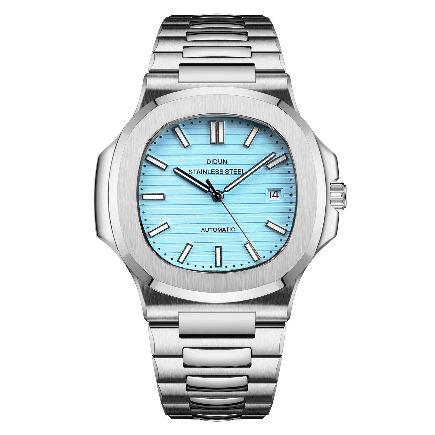 DIUDN DESIGN Men Luxury Watches Top Brand JAPAN Quartz Wristwatch Sport Business Stainless Steel Waterproof CLOCK reloj hombre