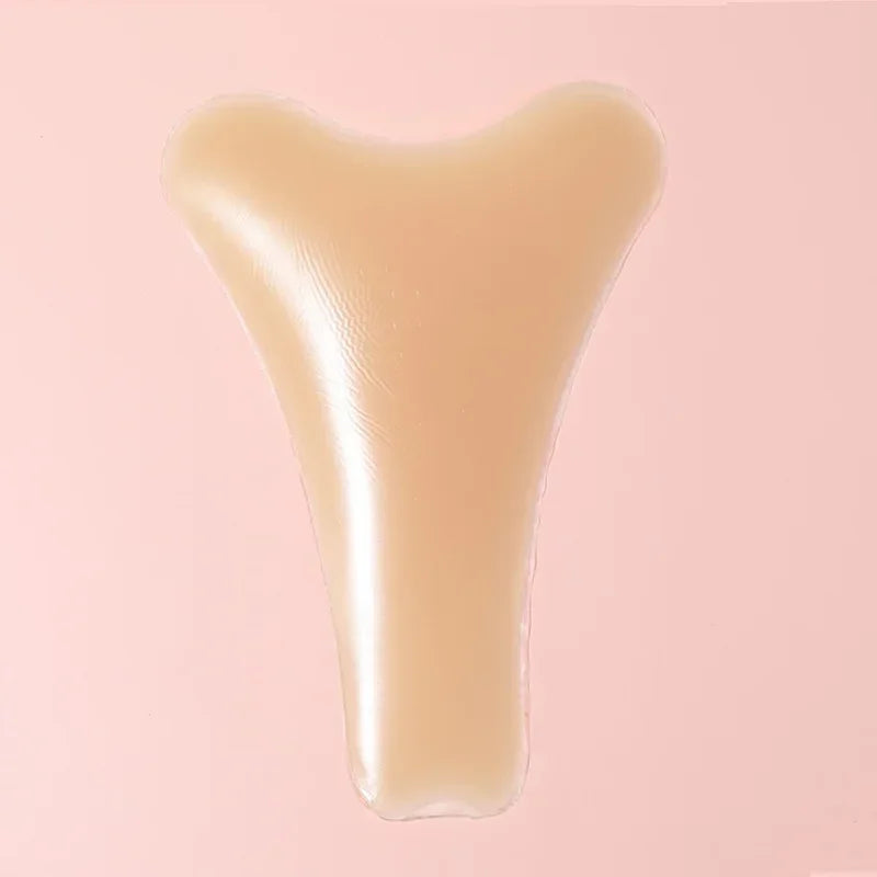 Women Invisible Concealer Panties Silicone Reusable for Swimsuit Underwear Camel Toe Leggings Privacy Stickiness Self-Adhesive