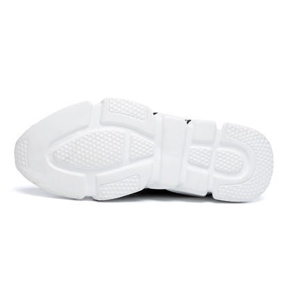 Mesh Breathable Casual Shoes Male Laces Sneakers Unisex Couple Running Shoes Solid Color Ccushioning
