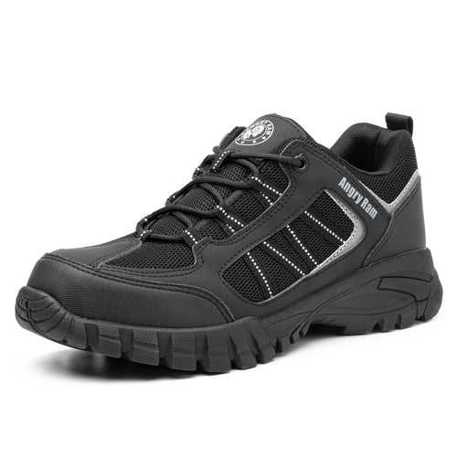 Safety Shoes New Anti-Smashing And Anti-Stab Steel Toe Cap Safety Shoes Breathable Construction Site Protective Shoes
