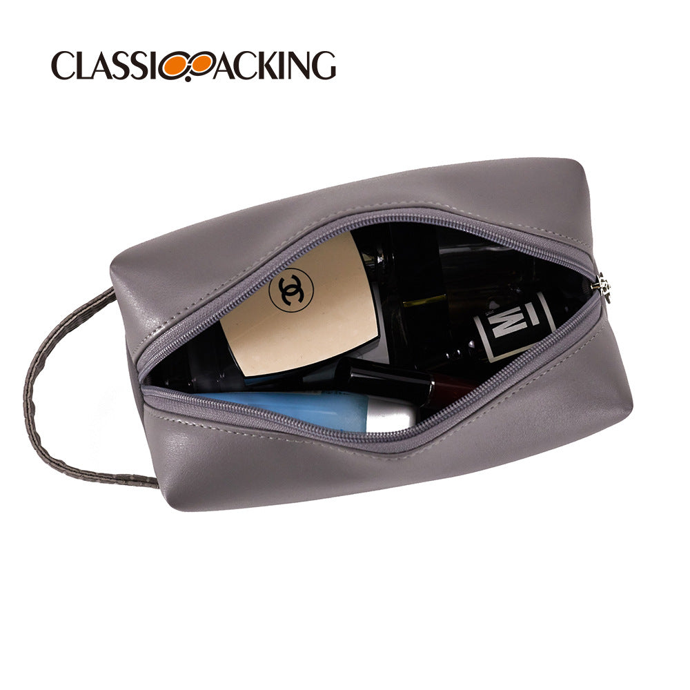 New Waterproof PU Wash Bag Travel Cosmetic Storage Bag Multifunctional Portable Wash Bag Cosmetic Bag
