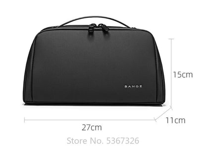 New Waterproof Wash Bag For Men And Women Convenient Storage Cosmetic Bag Simple Dry And Wet Separation Portable Small Bag