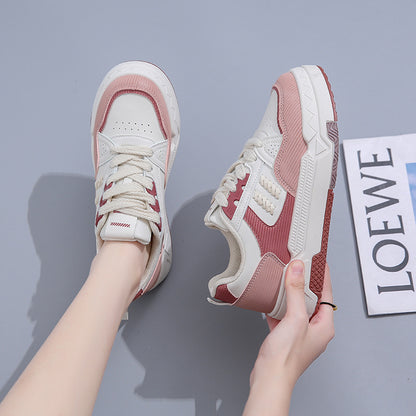Korean version Instagram female student height increasing thick soled sports board shoes casual shoes trend