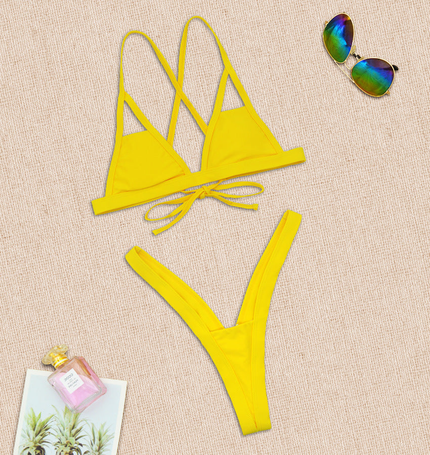 2026 Sexy Extreme Mini Micro Thong Bikini Women Swimsuit Female Swimwear Two Pieces Bikini Set String Bathing Suit Swim Lady