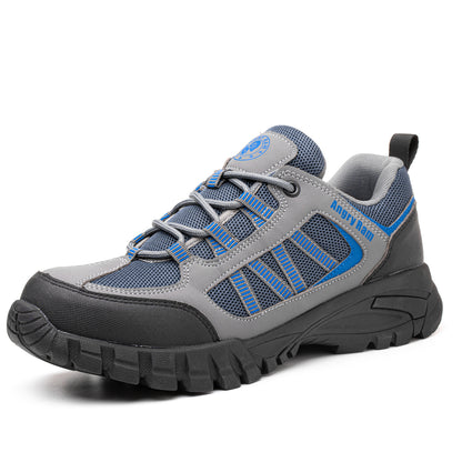 Safety Shoes New Anti-Smashing And Anti-Stab Steel Toe Cap Safety Shoes Breathable Construction Site Protective Shoes