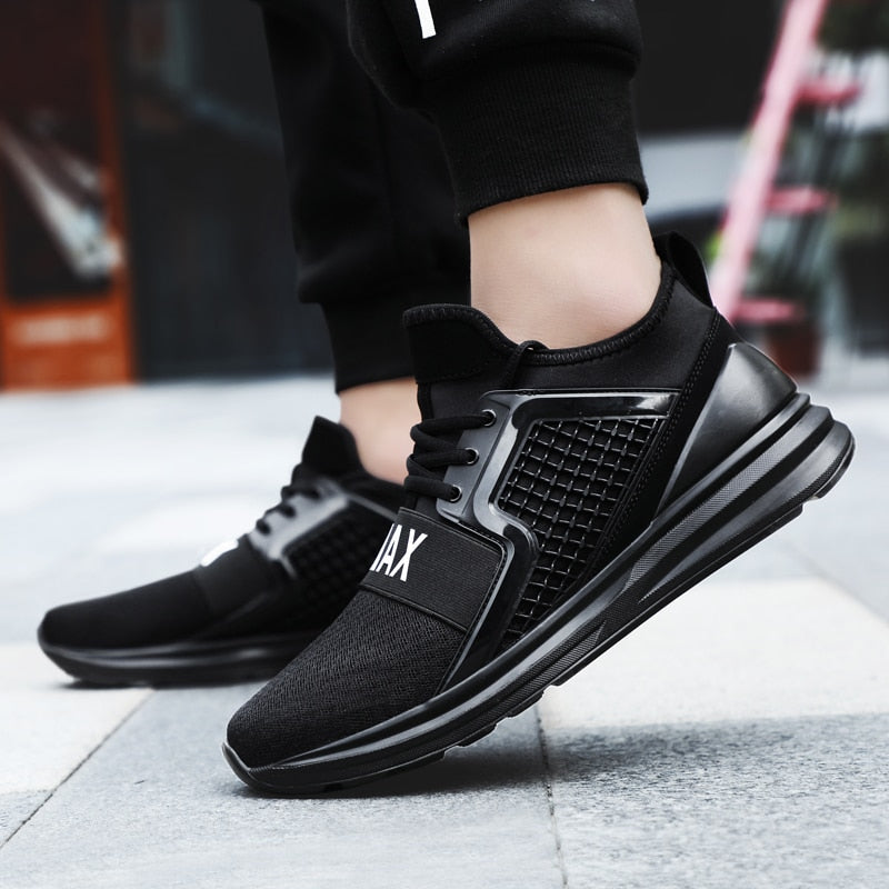 Breathable Air Mesh Men Running Shoes Jogging Gym Training Althetic Outdoor Sport Shoes