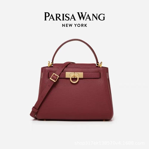 Chic Genuine Leather Handbag for Women Madison Shoulder Tote Bag Crossbody Bag Commute Bag