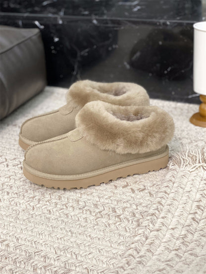 Snow boots winter warm short plush thickened snow shoes for women