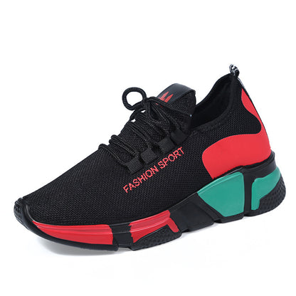Women's shoes new comfortable women's shoes spring and autumn versatile lace up comfortable lightweight sports shoes