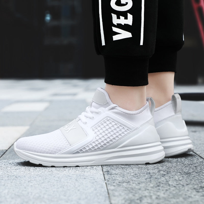 Breathable Air Mesh Men Running Shoes Jogging Gym Training Althetic Outdoor Sport Shoes