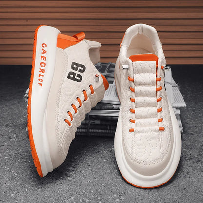Men Sneakers Spring Breathable Comfort Casual Shoes Male Flat Shoe Fashion Luxury Brand No-slip Running Shoes Tennis Sports Shoe