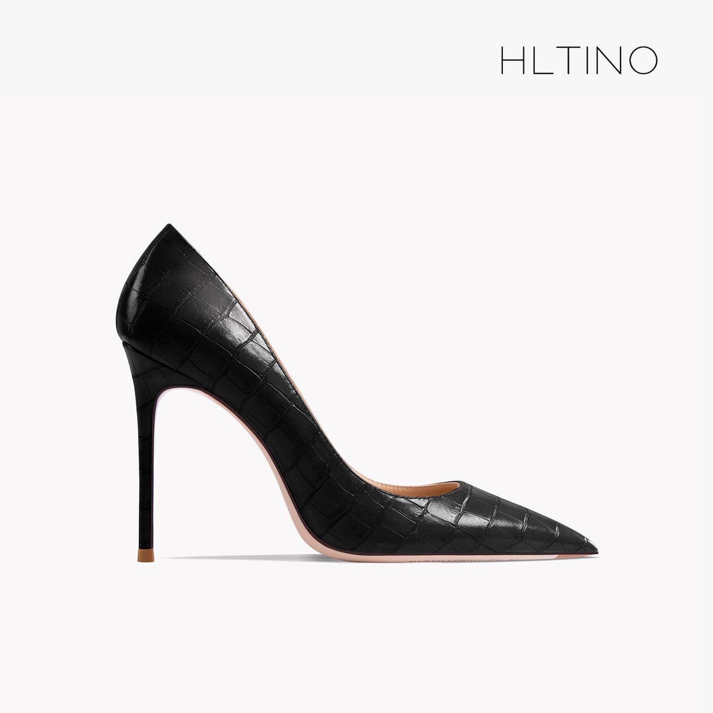 Early Autumn New Pointy High Heel Shoes Women's Thin Heel Shallow Patent Leather Single Shoes French Texture Large Green Shoes