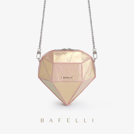 Women Bag New Trendy Mini Messenger Bag Chain Bag All Match Ins Laser Bag Diamond Bag Small Bag