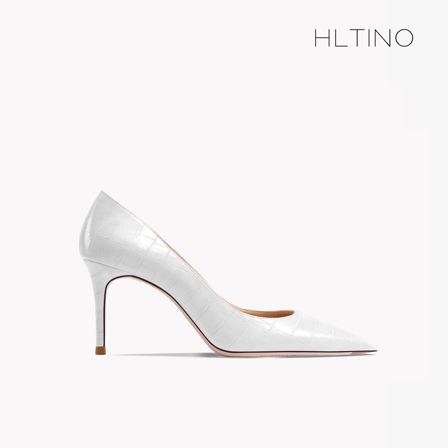 Early Autumn New Pointy High Heel Shoes Women's Thin Heel Shallow Patent Leather Single Shoes French Texture Large Green Shoes