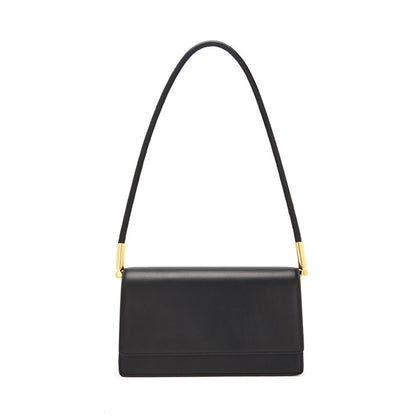 Leather women's bag temperament trend armpit bag retro shoulder handbag fashion simple organ bag