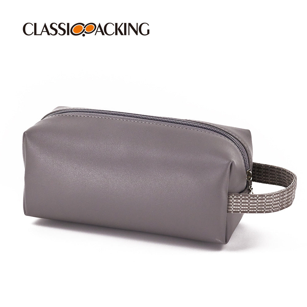 New Waterproof PU Wash Bag Travel Cosmetic Storage Bag Multifunctional Portable Wash Bag Cosmetic Bag