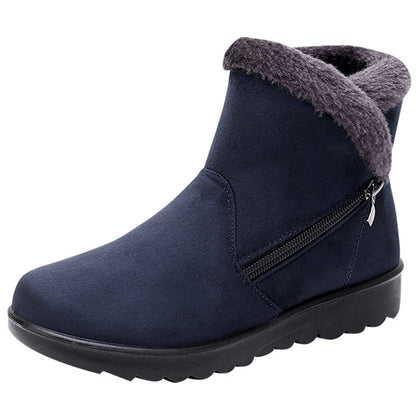 Women's warm cloth shoes, elderly snow boots