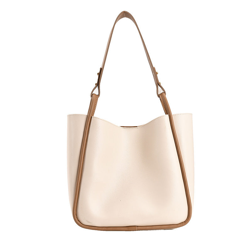 Tote Bag Women's Class Commuter Shoulder Bag New Fashion Child Mother Bag Soft PU Women's Bag