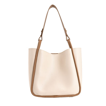 Tote Bag Women's Class Commuter Shoulder Bag New Fashion Child Mother Bag Soft PU Women's Bag