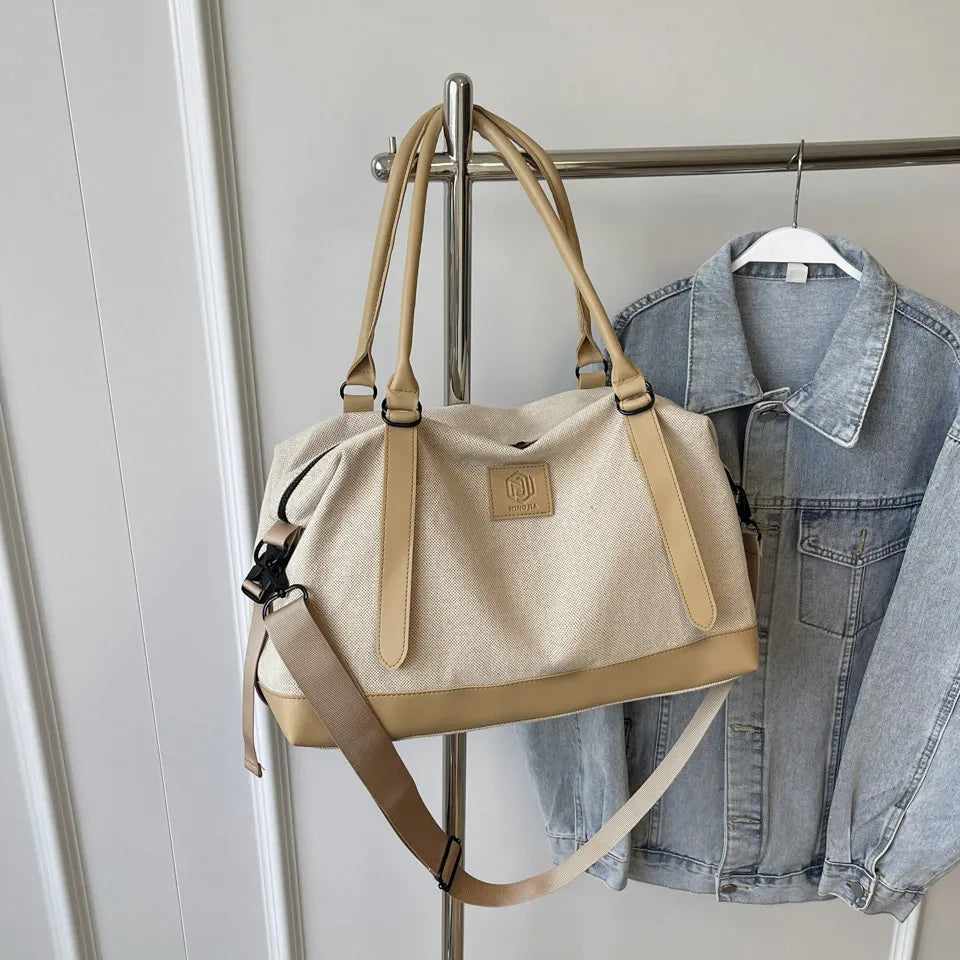 Contrast Travel Bag