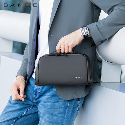 New Waterproof Wash Bag For Men And Women Convenient Storage Cosmetic Bag Simple Dry And Wet Separation Portable Small Bag