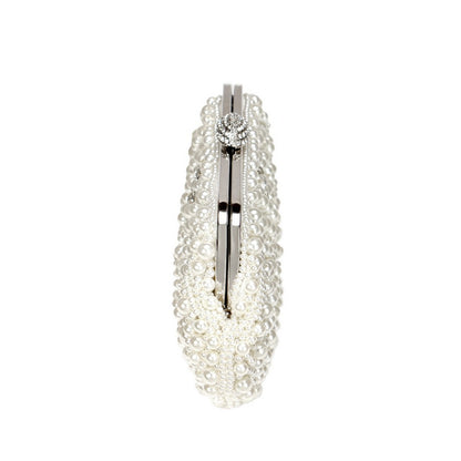 Pearl Evening Bag Vintage Ladies Banquet Bag Versatile Portable Evening Bag