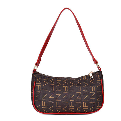 Chain Bag New Fashion Summer Retro Small Square Bag Single Shoulder Messenger Bag Women's Fashion Hand Carrying Armpit Bag