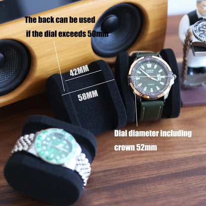 10 Slots Watch Storage Box Watch Zipper Travel Case Portable Watch Organizer Display Holder for Wristwatches and Smart Watches