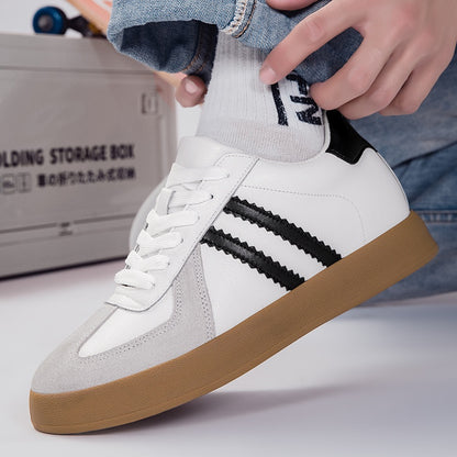Invisible Height-Increasing Men's Shoes  Derby Shoes Men's Daily Casual Shoes Fashion Sports Shoes Height-Increasing Shoes 8CM Sneakers