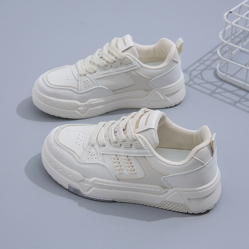 Korean version Instagram female student height increasing thick soled sports board shoes casual shoes trend