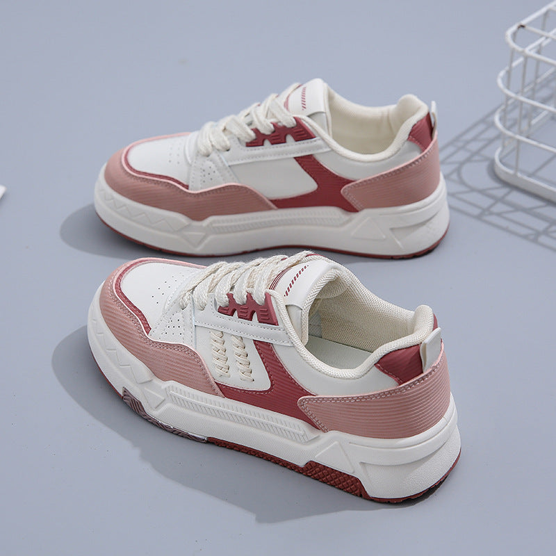 Korean version Instagram female student height increasing thick soled sports board shoes casual shoes trend