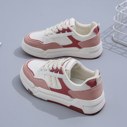 Korean version Instagram female student height increasing thick soled sports board shoes casual shoes trend
