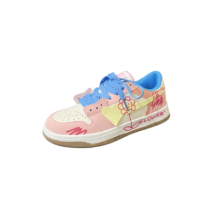 New Board Shoes Ins Fashion Shoes Men Shoes New Original niche Sunflower Lovers Sports Skateboarding Shoe Trend