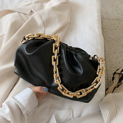 Hick Chain Shoulder Bag For Women Hobos Bag Women Crossbody Bag Luxury Handbags