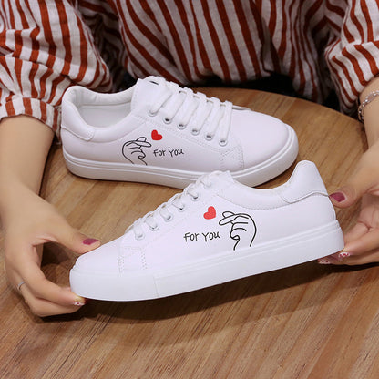 Fashionable Korean street photography student flat bottomed western-style little girl's shoes board shoes