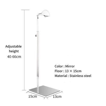 Stainless Steel Hanging Bag Display Rack Support Bag Rack Floor Men's And Women's Handbags Bag Display Rack