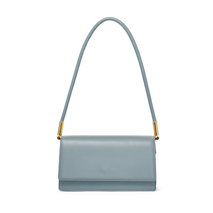 Leather women's bag temperament trend armpit bag retro shoulder handbag fashion simple organ bag