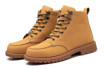 Comfortable And Durable Work Shoes Microfiber Leather Safety Shoes Men's Anti Smash And Anti Puncture Work Shoes
