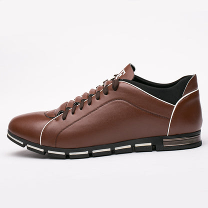 Men's casual single shoes, fashionable British sports style casual shoes
