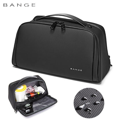 New Waterproof Wash Bag For Men And Women Convenient Storage Cosmetic Bag Simple Dry And Wet Separation Portable Small Bag