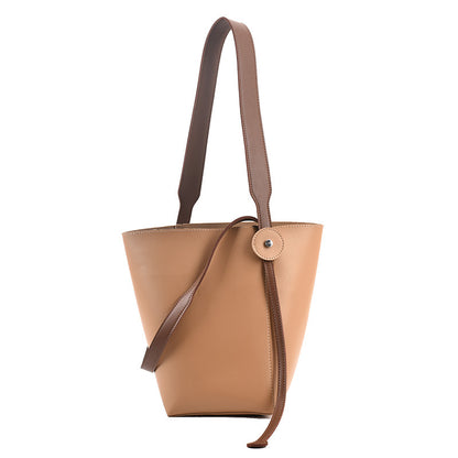 Small Fresh And Sweet Shoulder Bag Personality Female Bag Trend Line Bucket Mother Bag New Fashion Messenger Bag