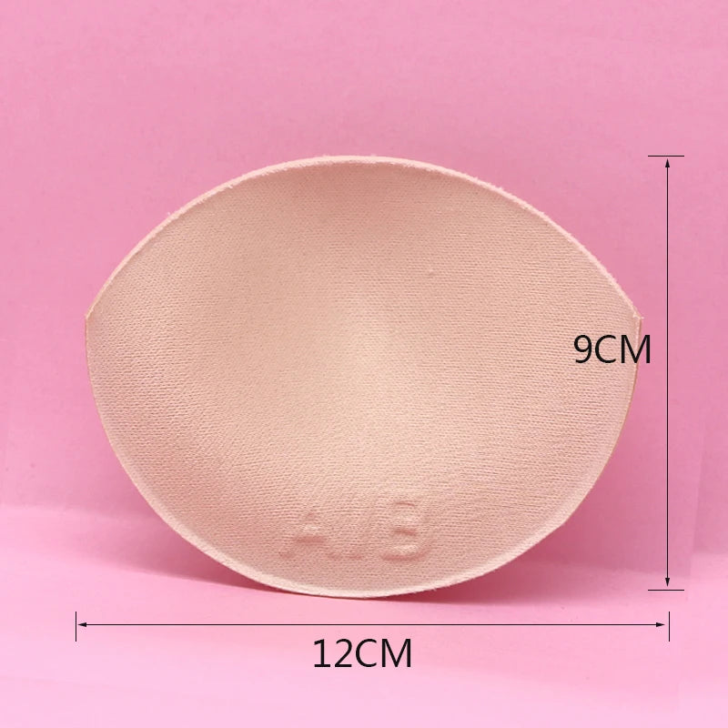 1/2/3Pair Sexy Thick Sponge Bra Pads Breast Insert Push Up Bra Enhancer Swimsuit Bikini Padded Removeable Chest Accessories
