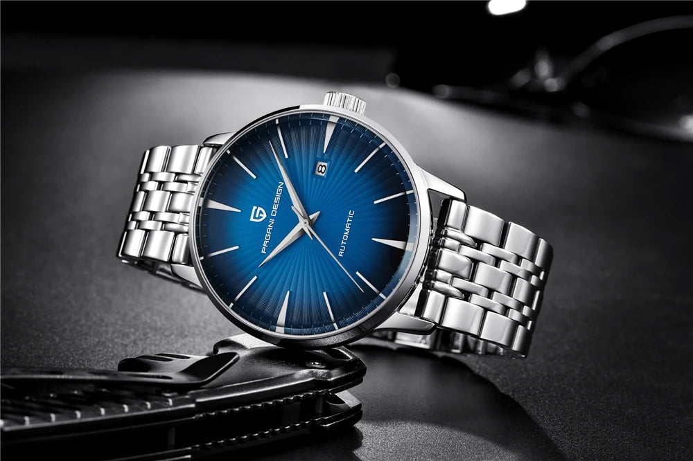 2026 New PAGANI DESIGN Men's Mechanical Watches Top Brand Luxury Automatic Watch For Men Stainless Steel Sports Waterproof Clock