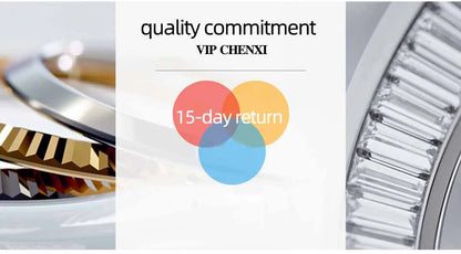 CHENXI Top Brand Luxury Men's Watch Waterproof Date Clock Fashion Male Sports Watches Men Quartz Casual Leather Wrist Watch