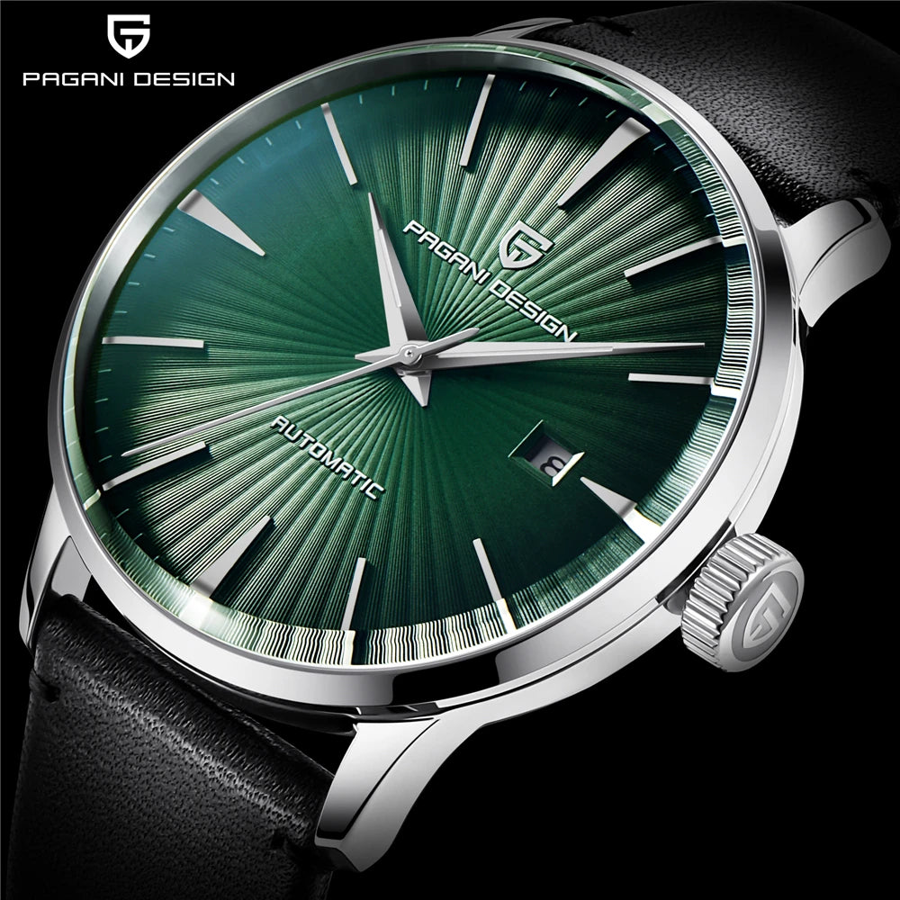 2026 New PAGANI DESIGN Men's Mechanical Watches Top Brand Luxury Automatic Watch For Men Stainless Steel Sports Waterproof Clock