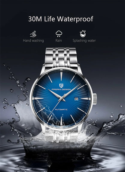2026 New PAGANI DESIGN Men's Mechanical Watches Top Brand Luxury Automatic Watch For Men Stainless Steel Sports Waterproof Clock