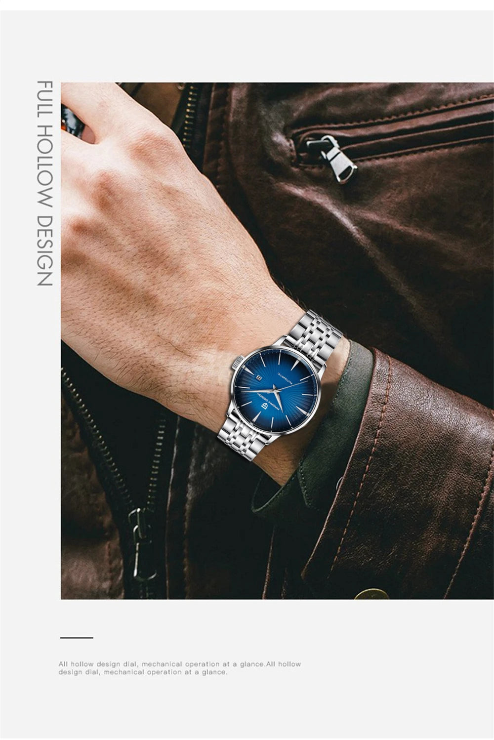 2026 New PAGANI DESIGN Men's Mechanical Watches Top Brand Luxury Automatic Watch For Men Stainless Steel Sports Waterproof Clock